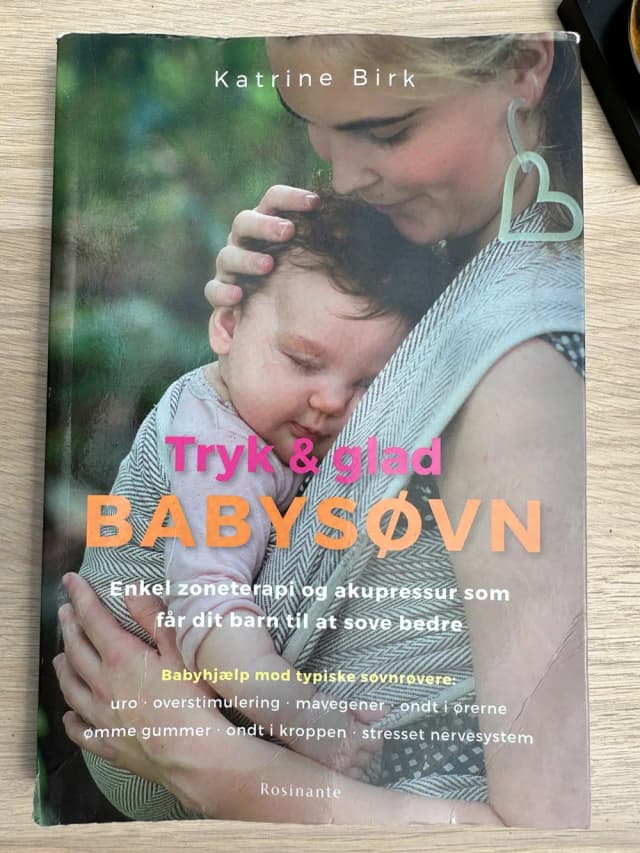 Tryk og glad babysøvn Bog