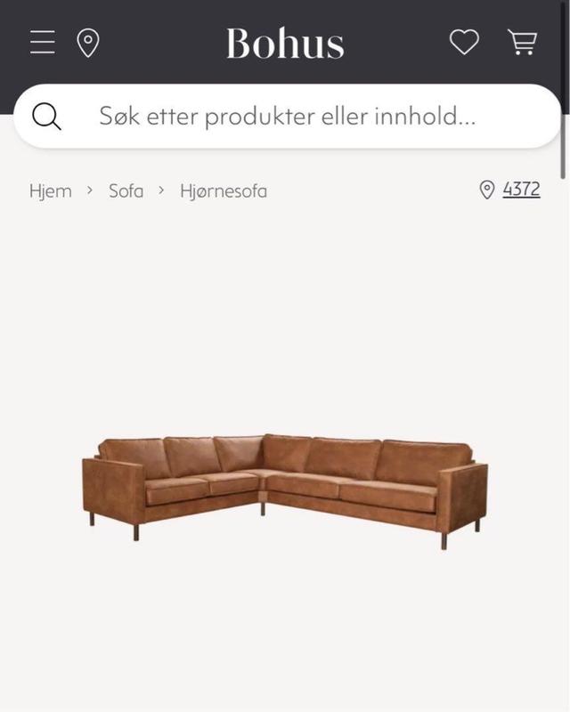 Weston hjørnesofa