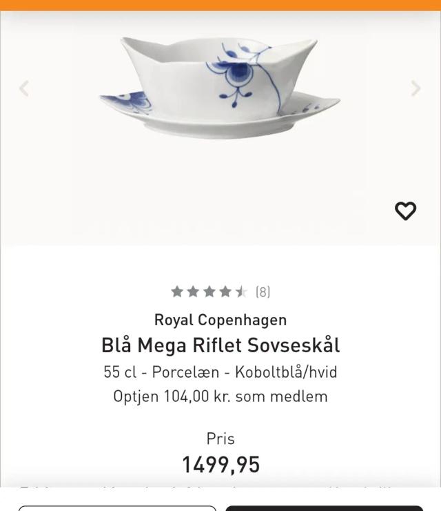 Royal Copenhagen stel