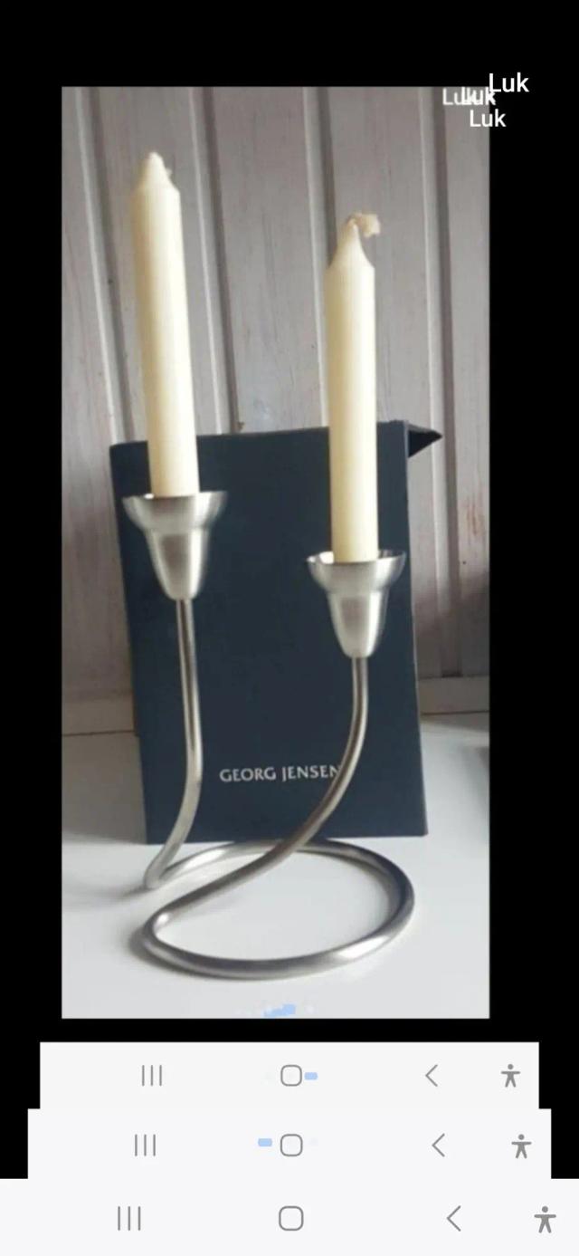 Georg Jensen lysestage