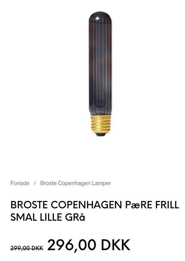 Broste Copenhagen anden belysning