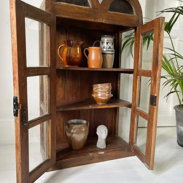 Vintage vitrine skab