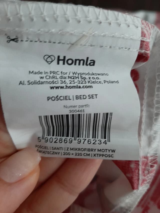 Posciel swiateczna Homla