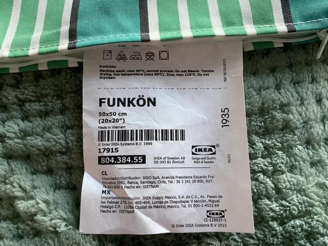 Poszewka ozdobna Ikea Funkon 50x50 cm na balkon i do ogrodu