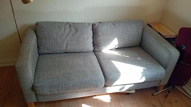 Sofa stof 2 pers