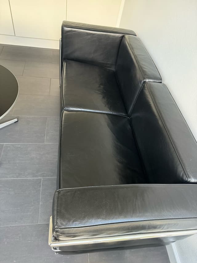 Sofa læder 3 pers