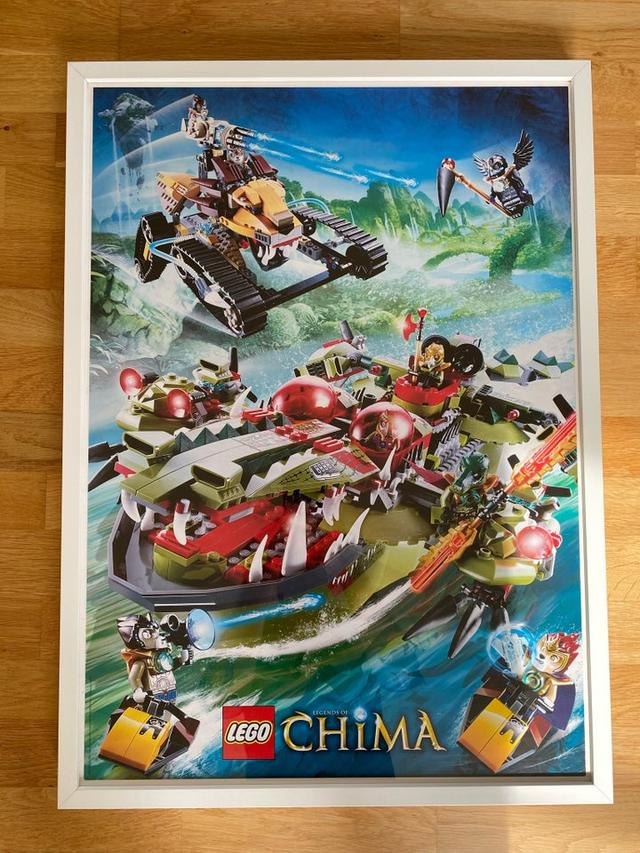 Plakat i ramme motiv: LEGO Chima