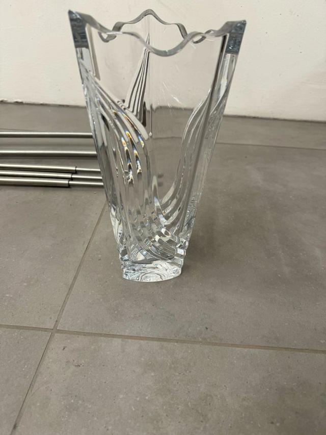 Glas Krystalvase