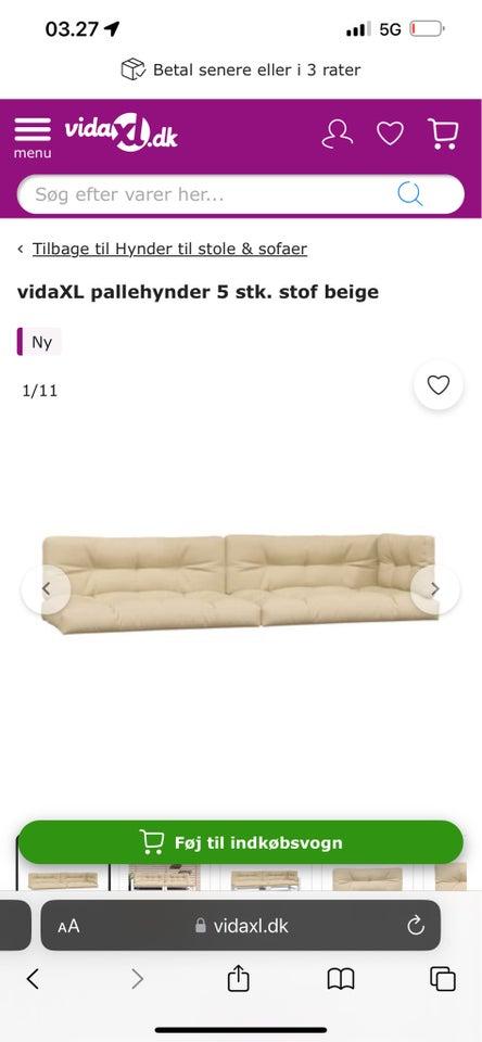 Havesofa Vidaxl