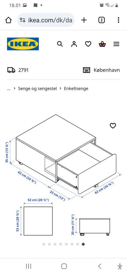 Juniorseng Enkelt seng b: 90 l: