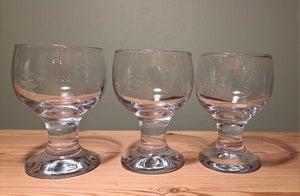 Glas Tre ølglas Kroglas