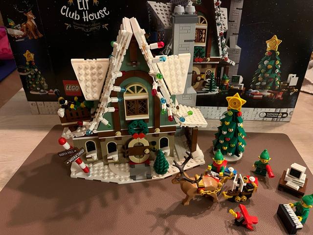 Lego andet Lego jul elf hus