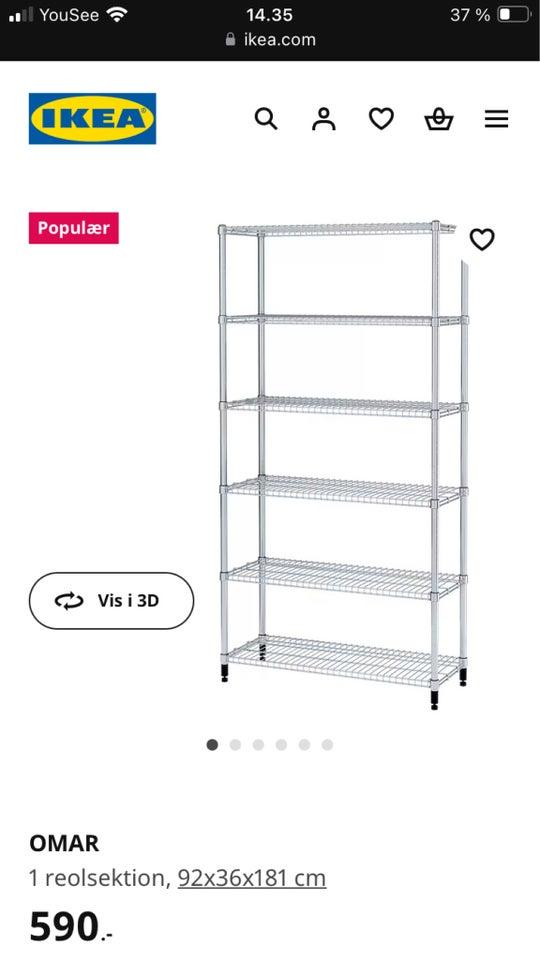 Reol Ikea Omar