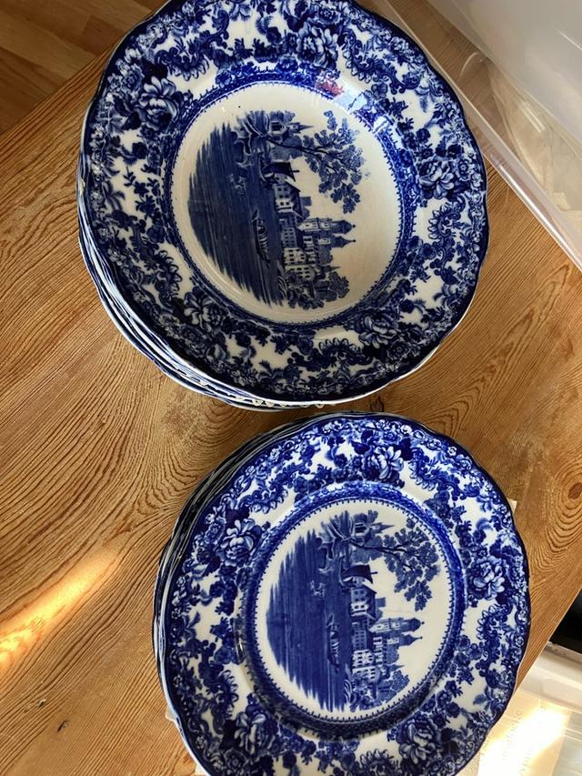 Porcelæn Tallerkener Fajance