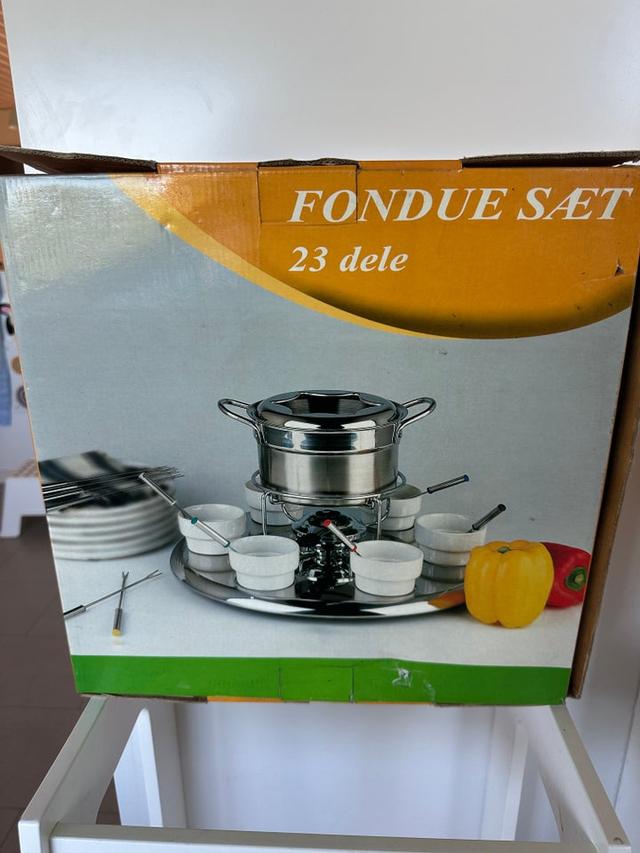 Fondue sæt 24 dele