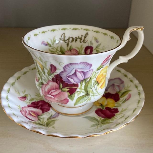 Royal Albert April Tekopp kaffekopp  Fat Luktärtor