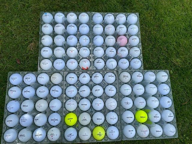 100st mix golfbollar