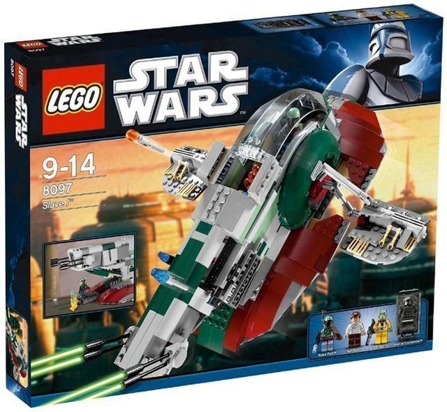 LEGO Star Wars 8097 Slave I (3rd edition) 99% komplett