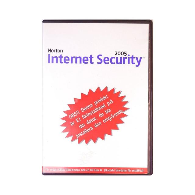 Norton Internet Security 2005 - CD-ROM