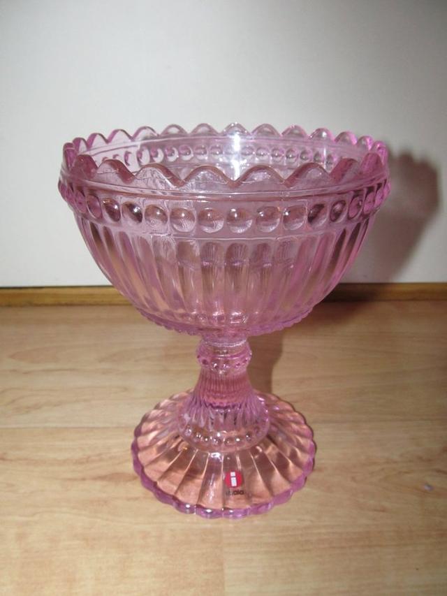 IITTALA MARISKOOLI Marimekko Ovanlig Rosa Stor Samlar Skål 155cm Nostalgi Suomi