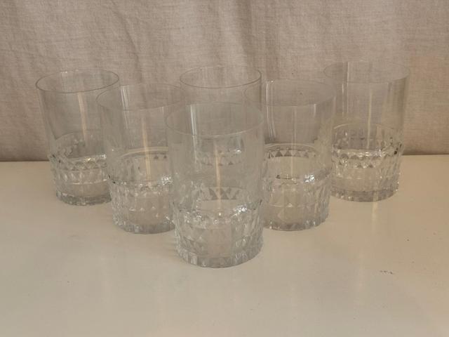 Orrefors Silvia 6st kristallglas tumbler high ball