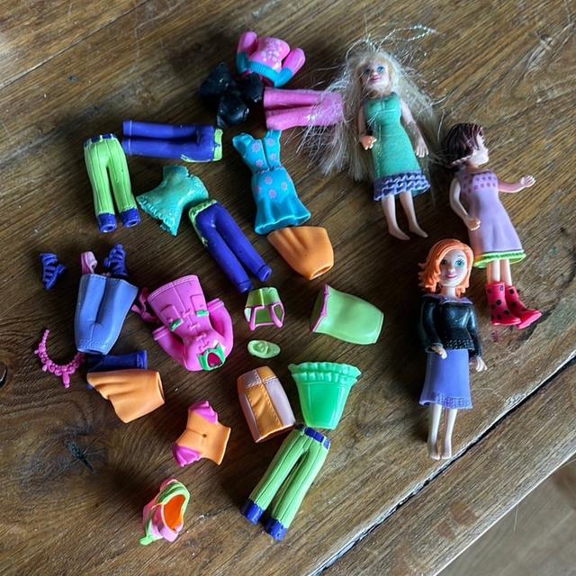 Antar att allt är Polly pocket