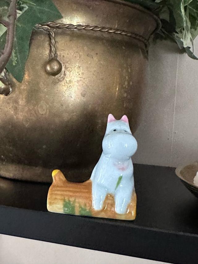 Söt Moomin mumintrollen figur / Mumin figurin