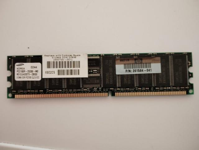 Samsung 512MB DDR DIMM PC2100