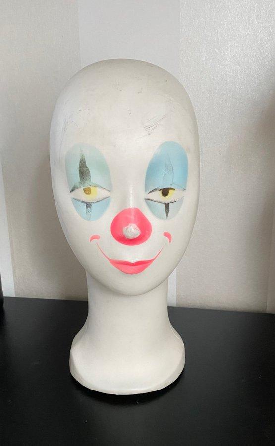 Clown Huvud ”Mannequin Head”