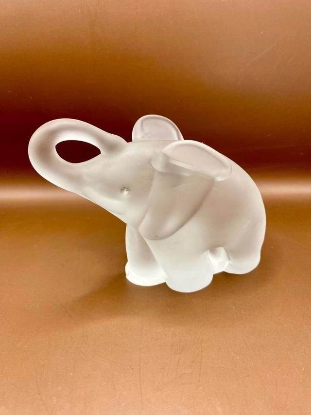 Glasfigurin Elefant Reijmyre