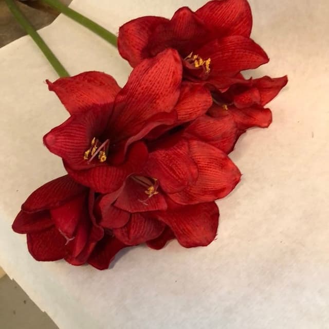 Amaryllis konstgjord blomma