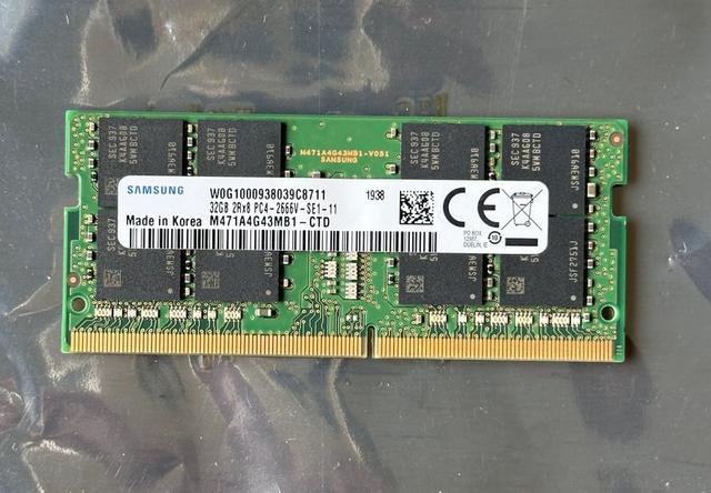 Samsung 32Gb (1x32) DDR4 SO-DIMM 2666MHz